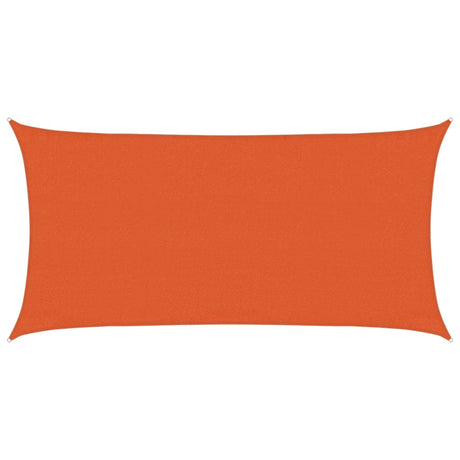 Vidaxl Zonnezeil 160 g m² rettangolare 3x6 m hdpe oranje