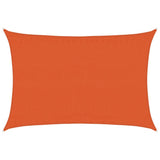 Vidaxl Zonnezeil 160 g m² 3,5 x 4,5 M HDPE Oranje