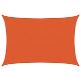 Vidaxl Zonnezeil 160 g m² pravoúhlý 4x5 m hdpe oranje