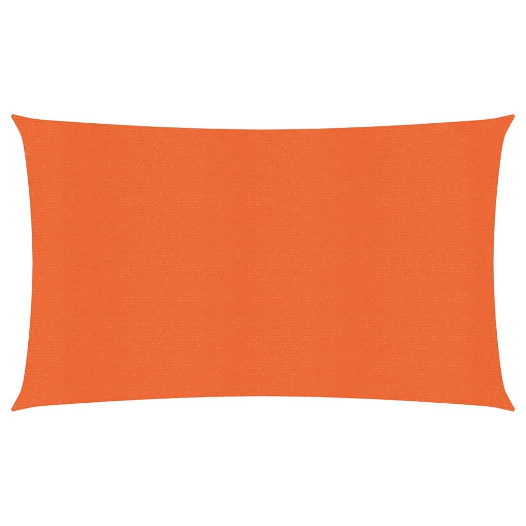 Vidaxl Zonnezeil 160 g m² Rectangular 4x7 m HDPE Oranje