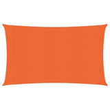 Vidaxl Zonnezeil 160 g m² rechteckig 4x7 M HDPE Oranje