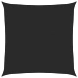 Vidaxl Zonnezeil 160 g m² 4x4 M HDPE Schwarz