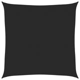 Vidaxl Zonnezeil 160 g m² 5x5 M HDPE Schwarz