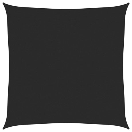 Vidaxl Zonnezeil 160 g m² 7x7 M HDPE Schwarz