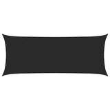 Vidaxl Zonnezeil 160 g m² 2x5 M HDPE Schwarz
