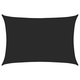 Vidaxl Zonnezeil 160 g m² 2,5 x 3,5 M HDPE Schwarz