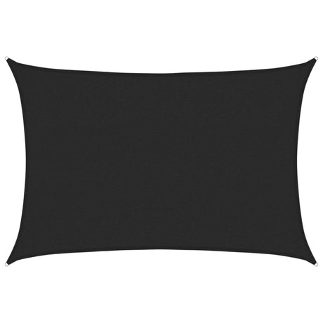 Vidaxl Zonnezeil 160 g m² 2,5 x 3,5 M HDPE Schwarz