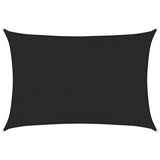 Vidaxl Zonnezeil 160 g m² 3,5 x 4,5 M HDPE Schwarz