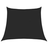 Vidaxl Zonnezeil 160 g m² 3 4x3 M HDPE Schwarz