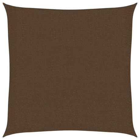 Vidaxl Zonnezeil 160 g m² 3x3 M HDPE -Braun