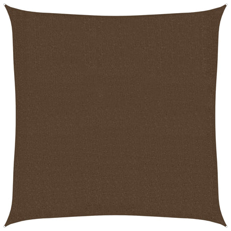 Vidaxl Zonnezeil 160 g m² 3,6 x 3,6 M HDPE -Braun