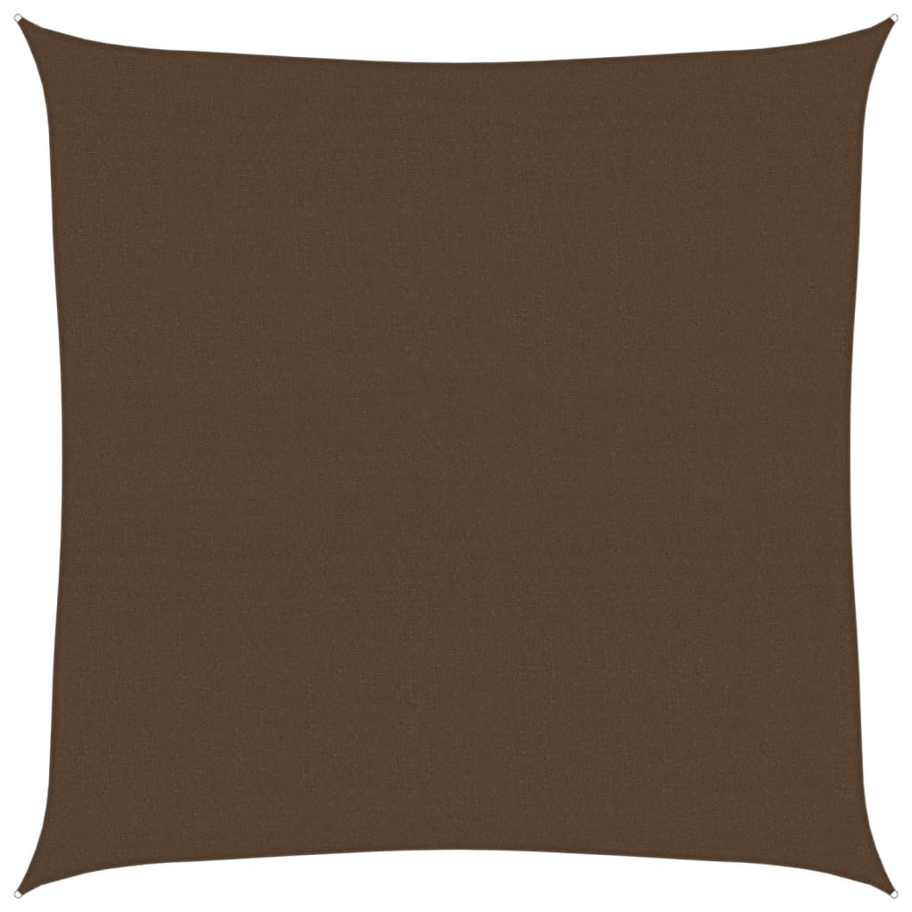 Vidaxl Zonnezeil 160 g m² 4,5x4,5 m HDPE Brown