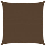 Vidaxl Zonnezeil 160 g m² 5x5 M HDPE -Braun