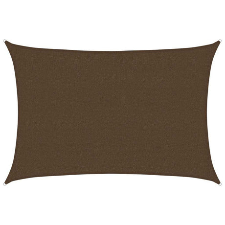 Vidaxl Zonnezeil 160 g m² 2,5 x 4 M HDPE -Braun