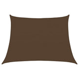 Vidaxl Zonkezeil 160 g m² 4 5x3 m hdps Brown