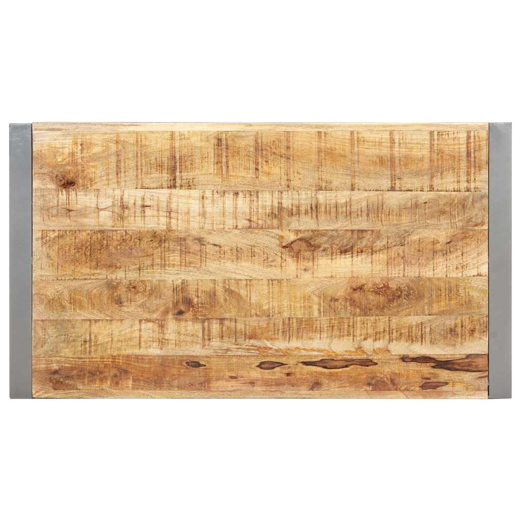 Vidaxl salontafel 110x60x40 cm ruw mangohout