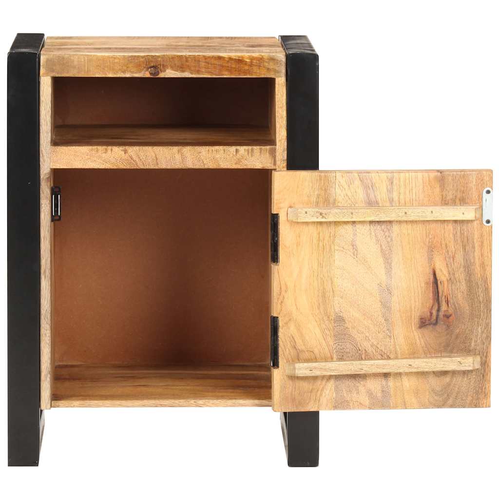 Vidaxl nachtkastje 40x35x55 cm massief mangohout