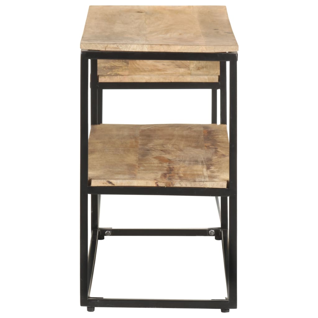 Vidaxl tv-meubel 180x30x50 cm ruw mangohout