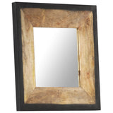 Vidaxl Mirror 50x50 cm Solid Mango Wood