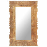 VidaXL Spiegel 80x50 cm massives Mangoholz
