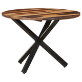 Vidaxl eettafel 100x100x75 cm acaciahout met honingkleurige afwerking