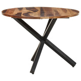 Vidaxl eettafel 100x100x75 cm acaciahout met honingkleurige afwerking