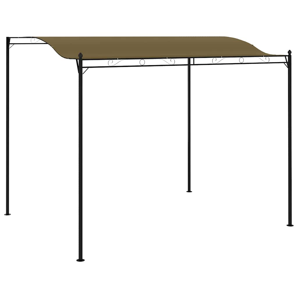 Vidaxl sun canopy 180 g m² 3x2.4 m Taupe