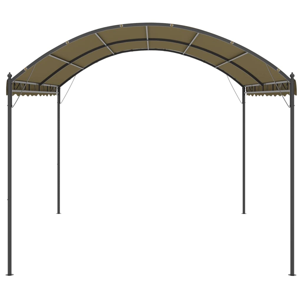 Bidaxl arbor 180 g m² 4x3x2,6 m taupe