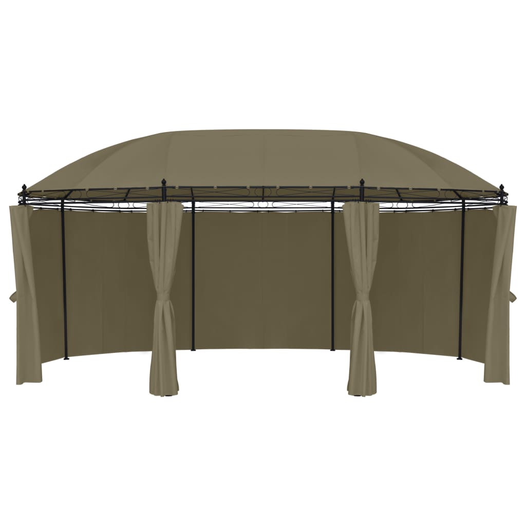 Vidaxl Arbor mat Gardinen 180 g m² 520x349x2x25 cm taupe