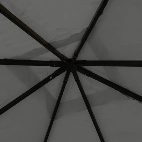 Vidaxl Arbor 180 g m² 4x4x3 m Anthrazitfarbe