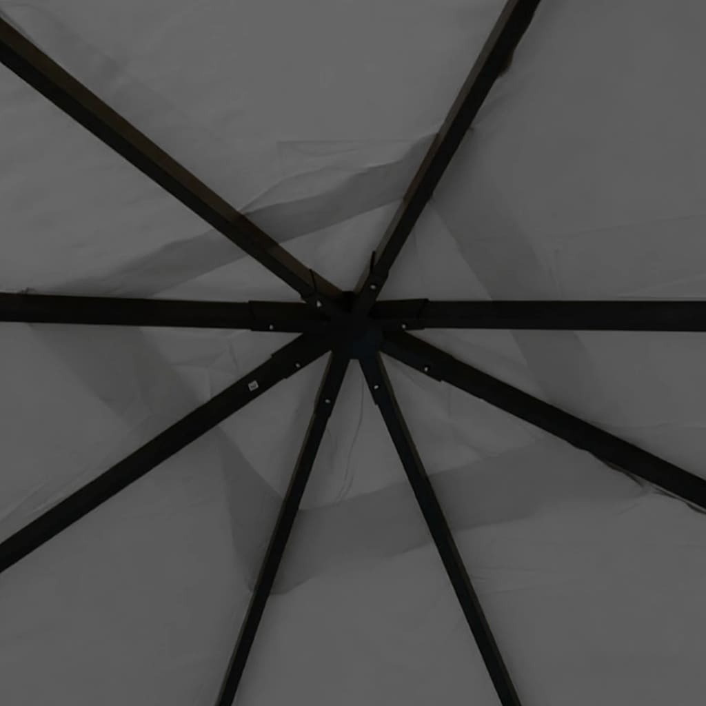 Vidaxl Arbor 180 g m² 4x4x3 m Anthrazitfarbe