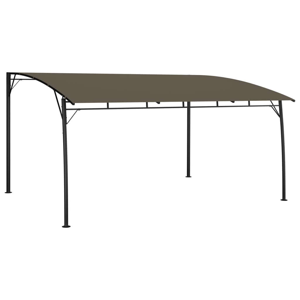 Vidaxl Sun Canopy 4x3x2.55 m Taupe