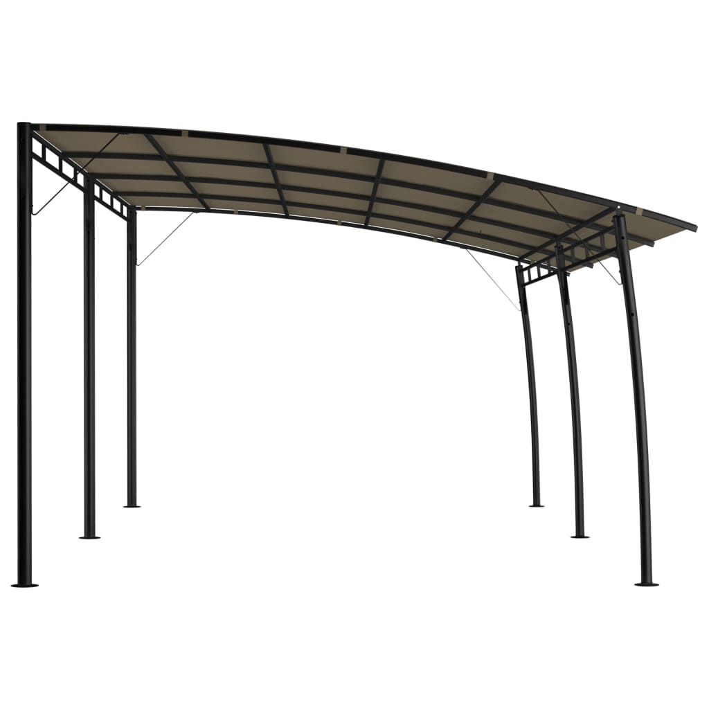 Vidaxl Sun Canopy 6x3x2,55 m taupe