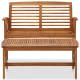 Vidaxl 2-delige loungeset massief acaciahout