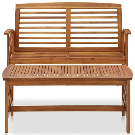 Vidaxl 2-delige loungeset massief acaciahout