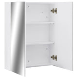 Vidaxl badkamerspiegelkast 60x15x75 cm mdf wit