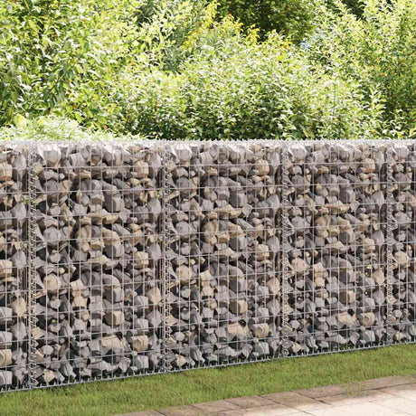 Vidaxl Schanskorf Wand mit Deckel 100x60x100 cm verzinkter Stahl