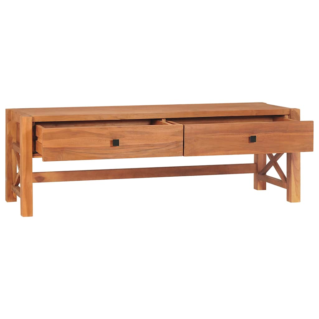 Vidaxl tv-meubel 140x40x45 cm teakhout
