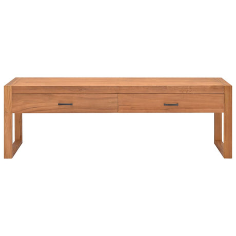 Vidaxl tv-meubel 140x40x45 cm teakhout
