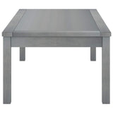 Vidaxl salontafel 100x50x33 cm massief acaciahout grijs