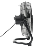 Vidaxl Floor Fan 3 velocità 91,5 W 55 cm Nero