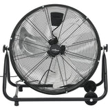 Vidaxl Trumbler Ventilator Industrial 172,5 W 60 cm Schwarz