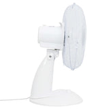 Vidaxl Tabel ventilator 3 hastigheder 40 W 30 cm hvid