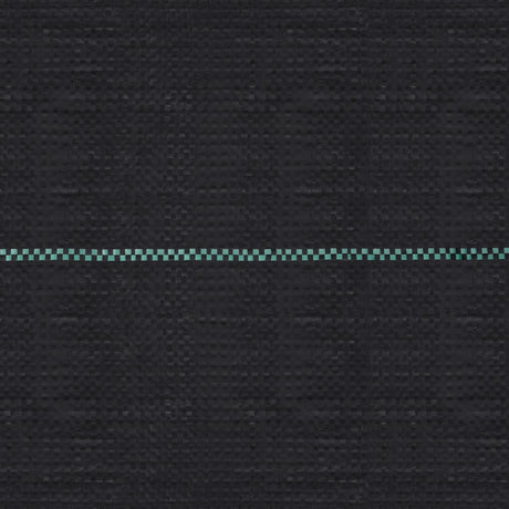 Vidaxl -Karotten -Stoff 1x100 m pp schwarz