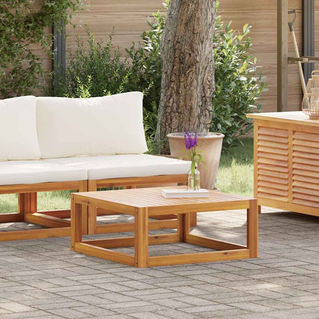 Vidaxl 2-delige loungeset met kussens massief acaciahout