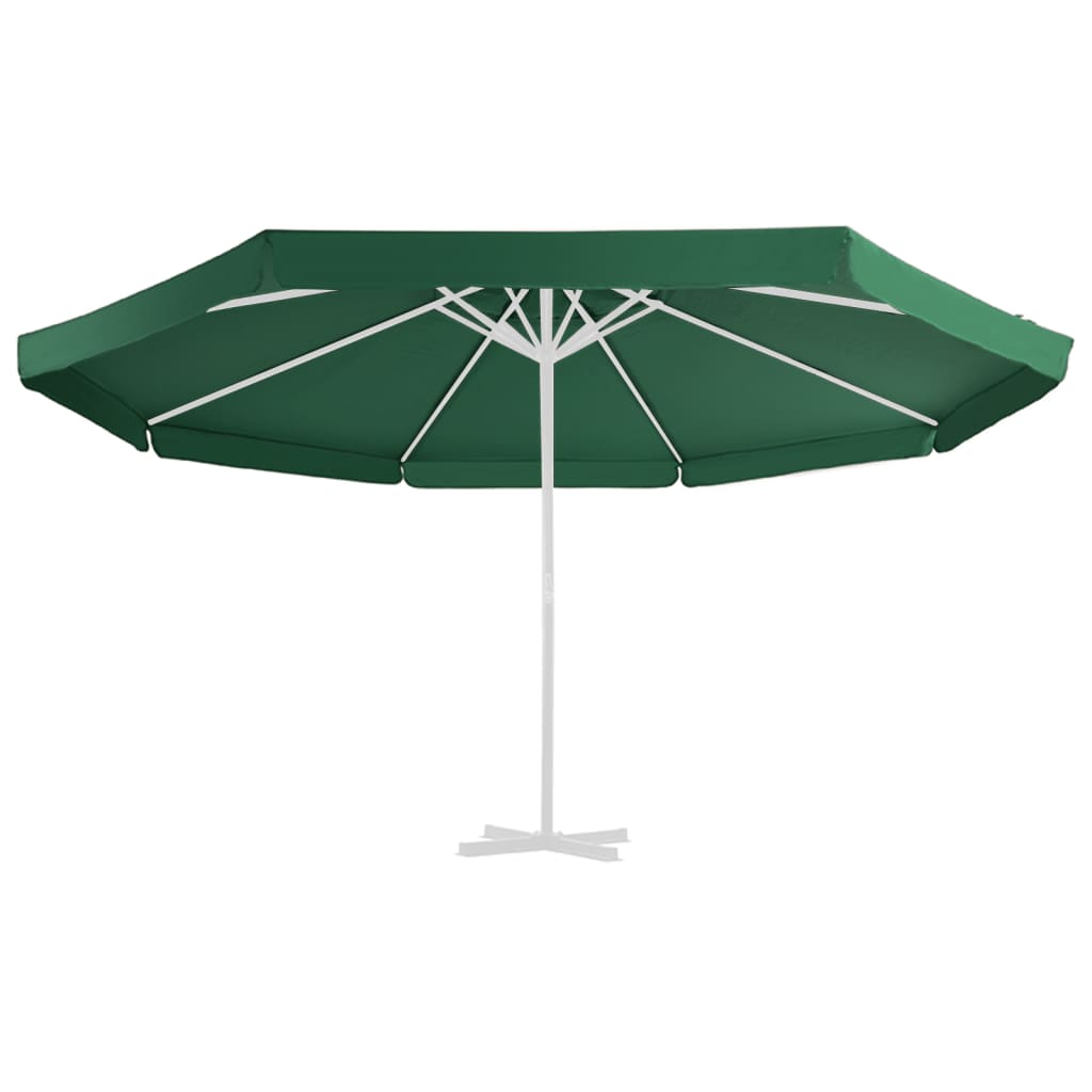 Vidaxl ersättare för parasol 500 cm grön