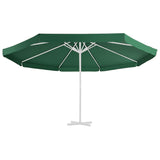 Náhradní hadřík Vidaxl pro Parasol 500 cm zelená