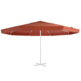 VIDAXL -Ersatztuch für Parasol 500 cm Terrakotta -ausgelöst