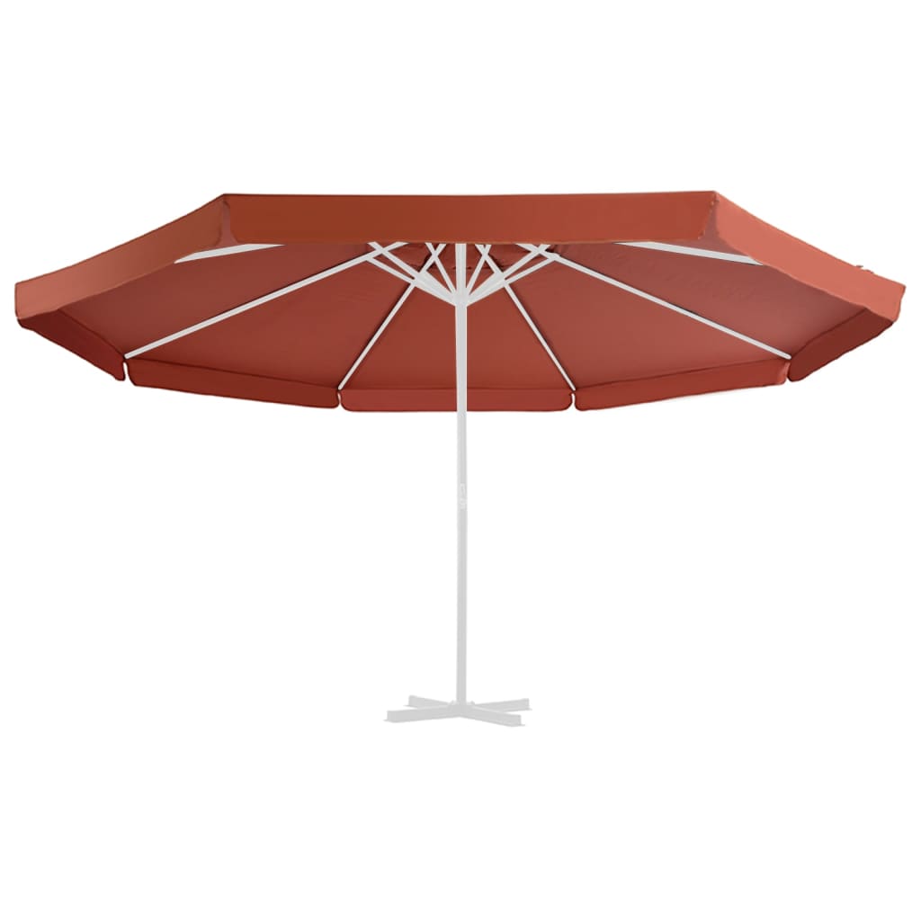 Náhradní hadřík Vidaxl pro parasol 500 cm teracotta -colored