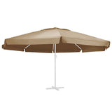 Vidaxl ersättare för parasol 600 cm taupe